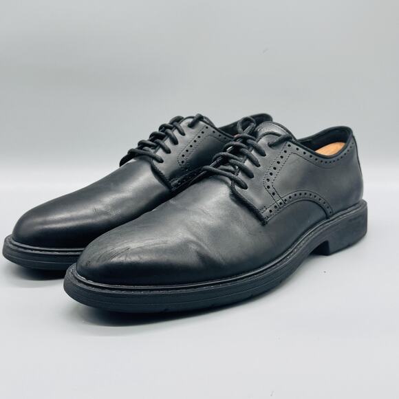 Cole Haan Shoes Mens 11 Black Leather Grandseries Derby Oxford Dress Comfort main image 11